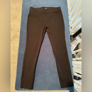 Chaps Black Ankle Pants